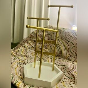 Gold Jewelry Stand